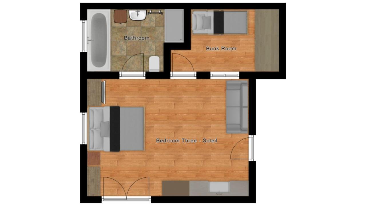 Chalet Aventure B&B Les Gets Exteriör bild