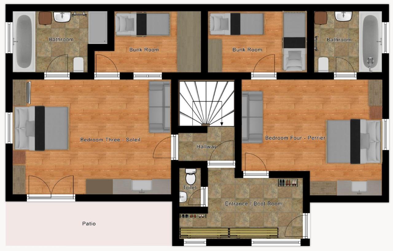Chalet Aventure B&B Les Gets Exteriör bild