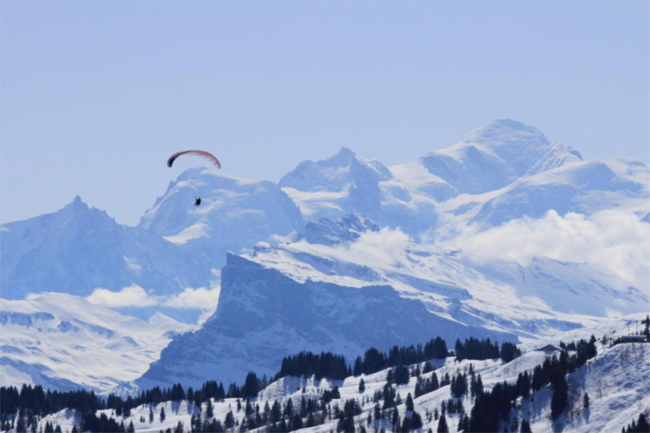 Chalet Aventure B&B Les Gets Exteriör bild