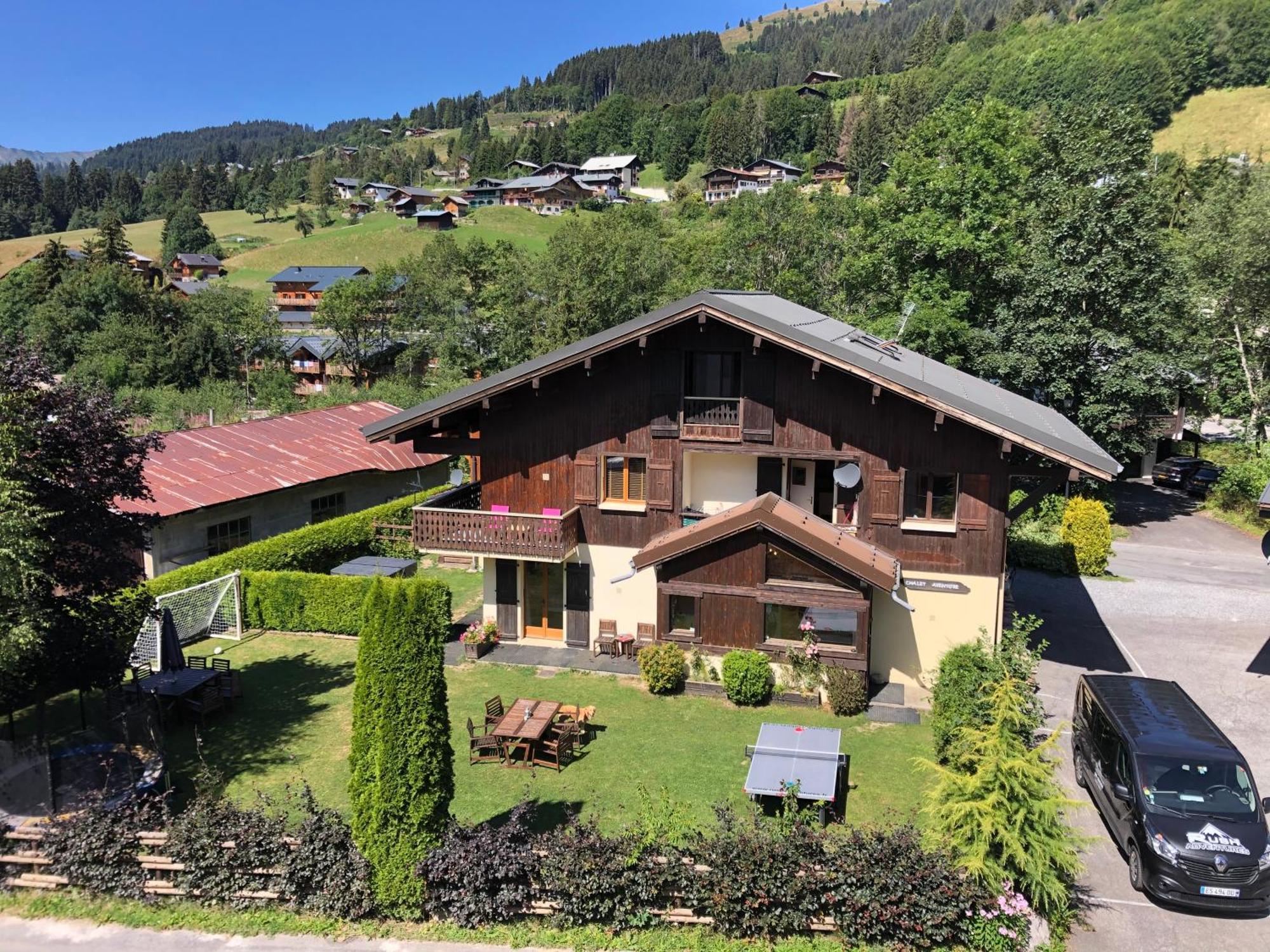Chalet Aventure B&B Les Gets Exteriör bild