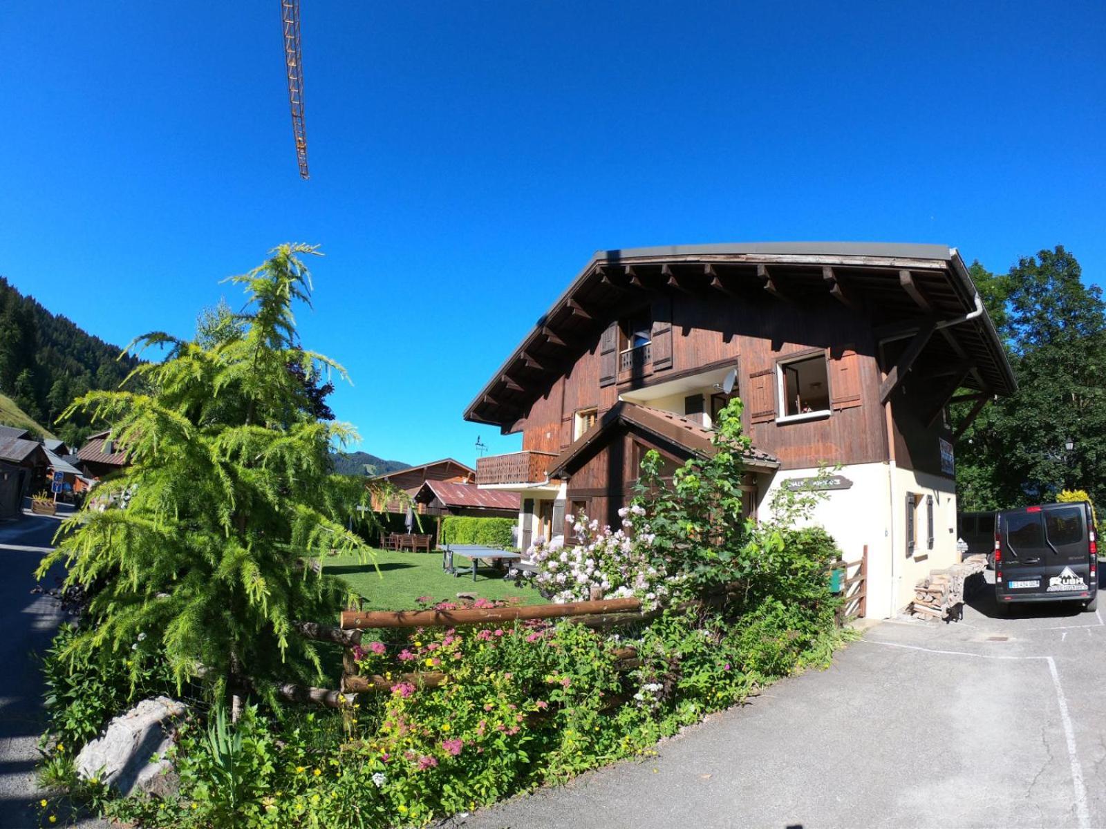 Chalet Aventure B&B Les Gets Exteriör bild