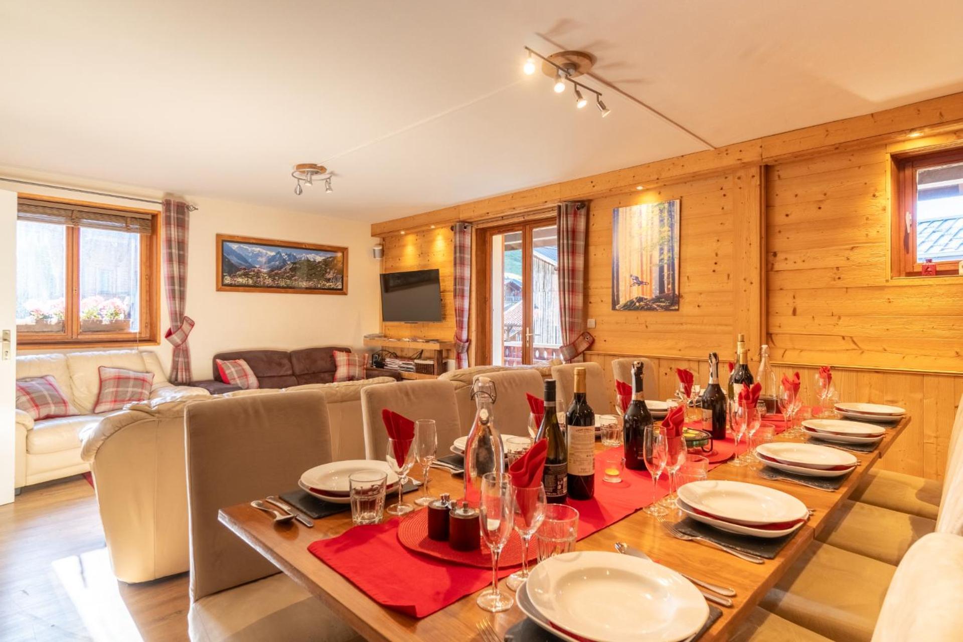 Chalet Aventure B&B Les Gets Exteriör bild