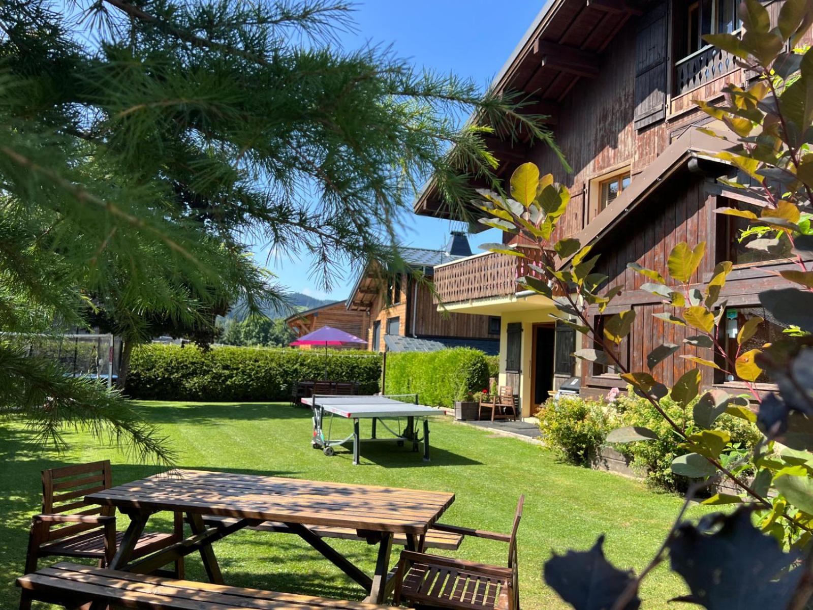Chalet Aventure B&B Les Gets Exteriör bild