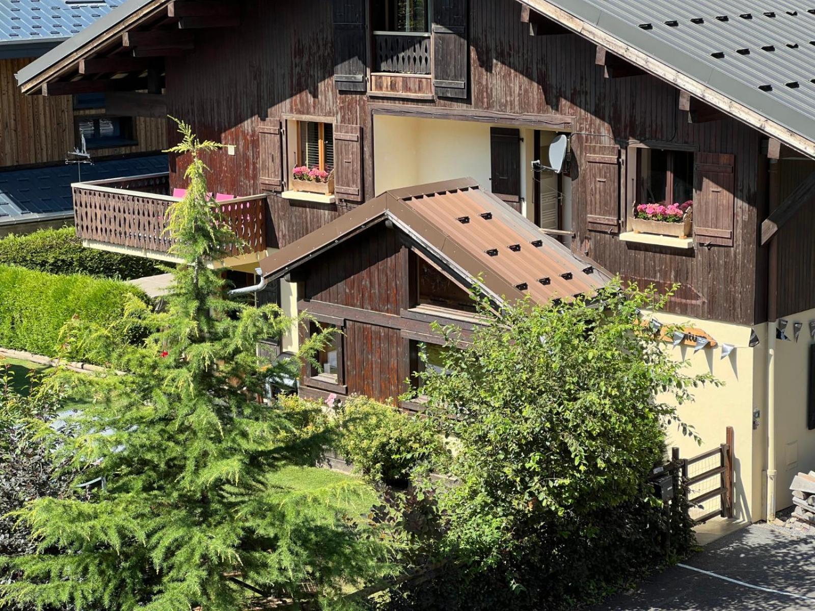 Chalet Aventure B&B Les Gets Exteriör bild