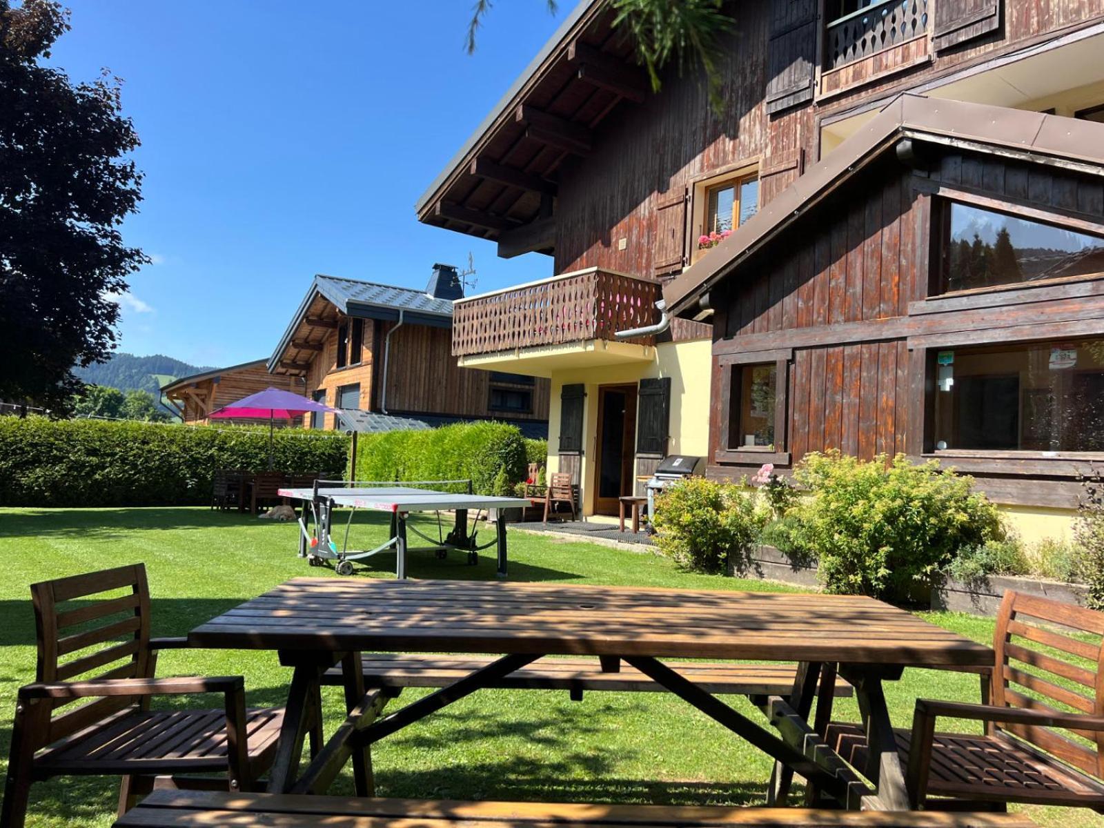 Chalet Aventure B&B Les Gets Exteriör bild